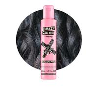 Crazy Color Natural Black Semi-Permanent Hair Dye. Highly Pigmented Brown Black Conditioning & Oil Nourishing Vegan Formula | No Bleach or Ammonia | Limited Edition 150ml Size