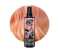 Crazy Color Peachy Coral Temporary Pastel Hair Spray 250ml | Peachy Pink Pigment, 1-3 washes