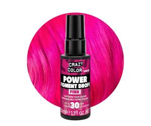 Crazy Color Pink Power Pigments 30 Uses | Ultra Concentrated Pigments, Custom Toner & Semi-Permanent Dye from Home | Vegan Formula | No Bleach or Ammonia | 30ml