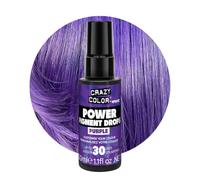 Crazy Color Purple Power Pigments 30 Uses | Ultra Concentrated Pigments, Custom Toner & Semi-Permanent Dye from Home | Vegan Formula | No Bleach or Ammonia | 30ml