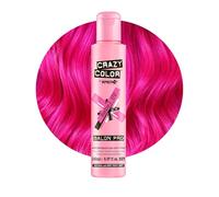 Crazy Color Rebel UV Semi-Permanent Hair Dye. Highly Pigmented Neon Pink Conditioning & Oil Nourishing Vegan Formula | No Bleach or Ammonia | Limited Edition 150ml Size