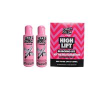 Crazy Color Semi-Permanent Conditioning Hair Dye - 2x Graphite & Bleaching Kit