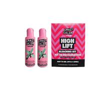 Crazy Color Semi-Permanent Conditioning Hair Dye - 2x Peppermint & Bleaching Kit