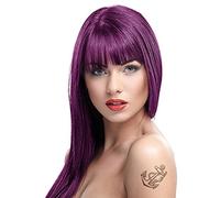 Crazy Color Semi-Permanent Hair Dye (Aubergine)