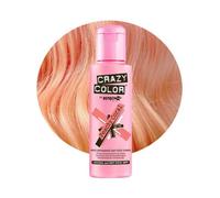 Crazy Color Semi Permanent Hair Colour Dye Cream 100ml - Peachy Coral Pack of 8