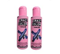 Crazy Color Semi Permanent Hair Dye Sapphire - 100ml (Pack of 2)