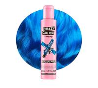 Crazy Color Sky Blue Semi-Permanent Hair Dye. Highly Pigmented Cobalt Blue Conditioning & Oil Nourishing Vegan Formula | No Bleach or Ammonia | Limited Edition 150ml Size
