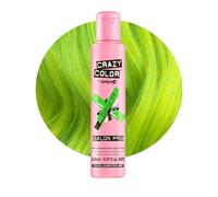 Crazy Color Toxic UV Semi-Permanent Hair Dye 150ml | Highly Pigmented Neon Green Conditioning & Oil Nourishing Vegan Formula, No Bleach or Ammonia, Limited Edition Size