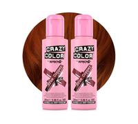 Crazy Color True Copper Nourishing Semi Permanent Hair Dye Duo 200ml