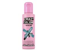 Crazy Color Vibrant Blue Jade Semi-Permanent Hair Dye. Highly Pigmented Teal Conditioning & Oil Nourishing Vegan Formula | No Bleach or Ammonia |100ml