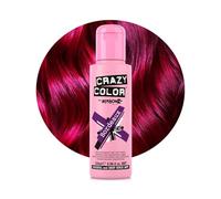 Crazy Color Vibrant Bordeaux Semi-Permanent Hair Dye. Highly Pigmented Plum Wine Conditioning & Oil Nourishing Vegan Formula | No Bleach or Ammonia | 100ml