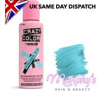 Renbow Crazy Color Semi Permanent Hair Color Cream Bubblegum Blue No.63 100ml