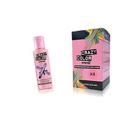 Crazy Colour Semi Permanent Hair Dye By Renbow Lavender No.54 (100ml) Box of 4