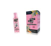 Crazy Colour Semi Permanent Hair Dye By Renbow Platinum No.28(100ml) Box of 4