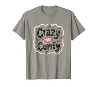 Crazy Comfy Freak in The Sheets Cozy Bedtime Humor T-Shirt, Men, Slate Grey, X-Large