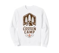 Crazy COUSIN CAMP 2026 Cruise Squad Crew Tribe Sleepaway Sweatshirt