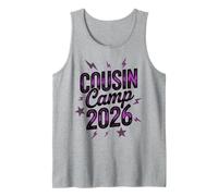 Crazy Cousin Camp 2026 Vacation Gang Sleepaway Saurus Making Tank Top
