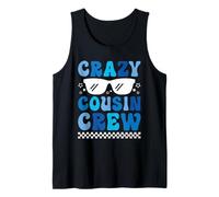 Crazy Cousin Club Retro Matching Family Cousins Crew Boys Tank Top