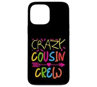 Crazy Cousin Crew Funny Family Matching Group Case for iPhone 13 Pro Max
