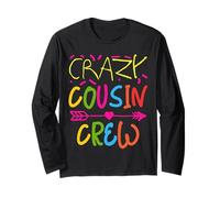 Crazy Cousin Crew Funny Family Matching Group Long Sleeve T-Shirt