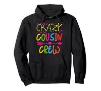 Crazy Cousin Crew Funny Family Matching Group Pullover Hoodie
