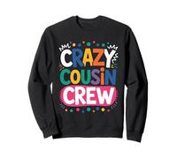 Crazy Cousin Crew Pajamas Kids Girls Toddler Matching Gifts Sweatshirt