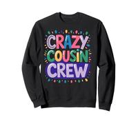 Crazy Cousin Crew Pajamas Kids Girls Toddler Matching Gifts Sweatshirt