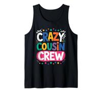 Crazy Cousin Crew Pajamas Kids Girls Toddler Matching Gifts Tank Top