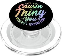 Crazy Cousin Thing Matching Group Family Crew Reunion Art PopSockets PopGrip for MagSafe