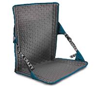 Crazy Creek Hex 2.0 LongBack Chair | Extended Back Roll-Up Camp Chair in Blue Crazy Creek Blue