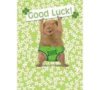 Crazy Crew - Guinea Pig"Lucky Pants" - Good Luck Card