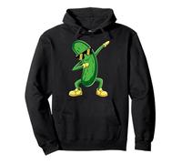 Crazy Cucumber Lady Vegetarian Pickle Vegetable Cucumber Pullover Hoodie