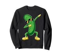 Crazy Cucumber Lady Vegetarian Pickle Vegetable Cucumber Sweatshirt