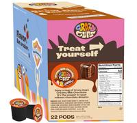 Crazy Cups Creamy Milk Hot Chocolate; 17g per K-cup; 22ct