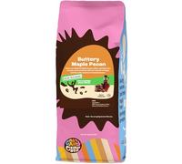 Crazy Cups Decaffeinated Flavoured Ground Coffee Decaffeinated Butter Maple Pecan Coffee for Brewing Flavored Hot or Iced Chilled Decaffeinated Pecan Coffee