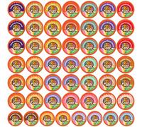 Crazy Cups Flavored Decaf Coffee Pods, Decaf Variety Pack, Assorted Decaffeinated Coffee for Keurig Machines, for Hot or Iced Coffee, Single Serve Coffee in Recyclable Pods, 50 Count