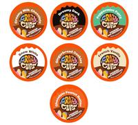 Crazy Cups Premium Hot Chocolate Single Serving Cups for Keurig K Cup Brewers, Assortment Pack, Sampler, Pack of 30