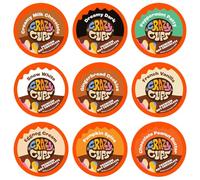 Crazy Cups Premium Seasonal Hot Chocolate Serving Cups for Keurig K Cup Brewers, Assorted Packs, Samplers, Pack of 20