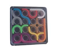 Crazy Curve Puzzle Toy - Brain Teaser Cube for Kids | Crazy Curved Intelligence Cube Puzzle Toy for Kids, Brain Teaser Educational Game for Learning, Travel and Home Play