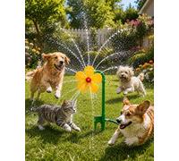 Crazy Daisy Sprinkler for Dogs, Crazy Daisy Water Sprinkler