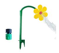 Crazy Daisy Water Sprinkler, Crazy Daisy Sprinkler, Suitable for Yard, Lawn Garden Watering, Fun Irrigation Tool for Yard Watering Kids & Pets Playing (Yellow)