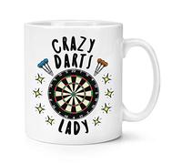 Crazy Darts Lady Stars 10oz Mug Cup