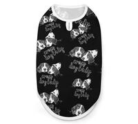 Crazy Dog Lady Dog Shirts Pet Costmes Sleeveless Puppy Tank Cat Clothes Top Vest