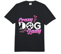 Crazy Dog Lady Pet Animal Puppy Paws Dog Breed Bone Dogs Paw Comfort Colors Adult Heavyweight T-Shirt