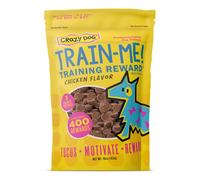 Crazy Dog Train-Me! Training Reward Dog Treats 16 Oz.,Chicken Regular