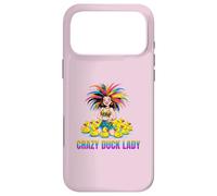 Crazy Duck Lady Wild Crazy Hair Tropical Cruise Duck Fun Case for iPhone 17 Pro Max
