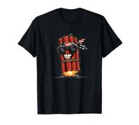 Crazy Dynamite Pack in USA Style and Bold Shades Costume T-Shirt
