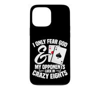 Crazy Eights Card Game Legend Cards Fear God Crazy Eights Case for iPhone 13 Pro Max