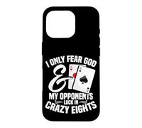Crazy Eights Card Game Legend Cards Fear God Crazy Eights Case for iPhone 16 Pro