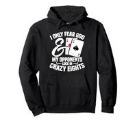 Crazy Eights Card Game Legend Cards Fear God Crazy Eights Pullover Hoodie